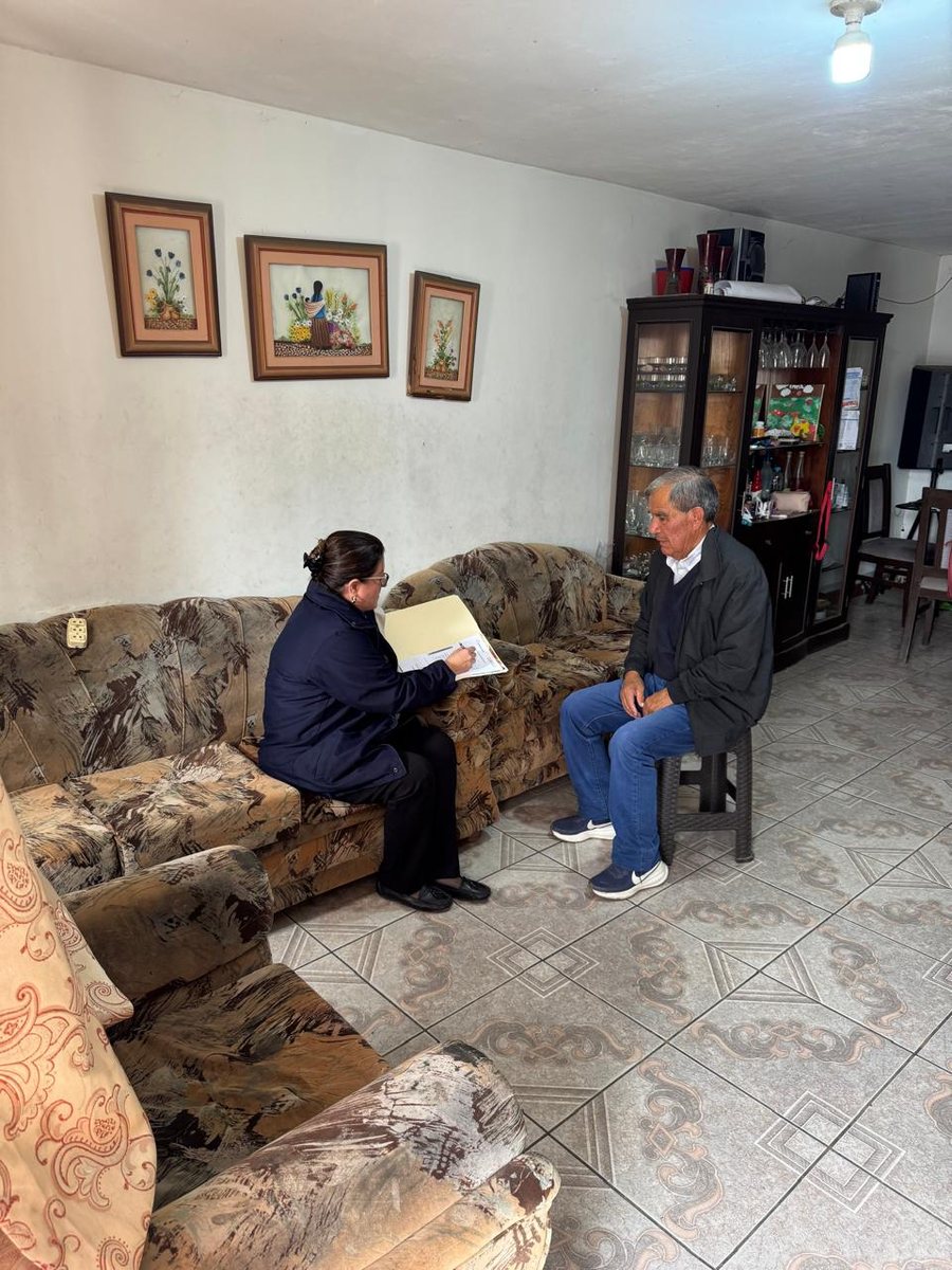 Acompañamiento del Servicio Social a una familia