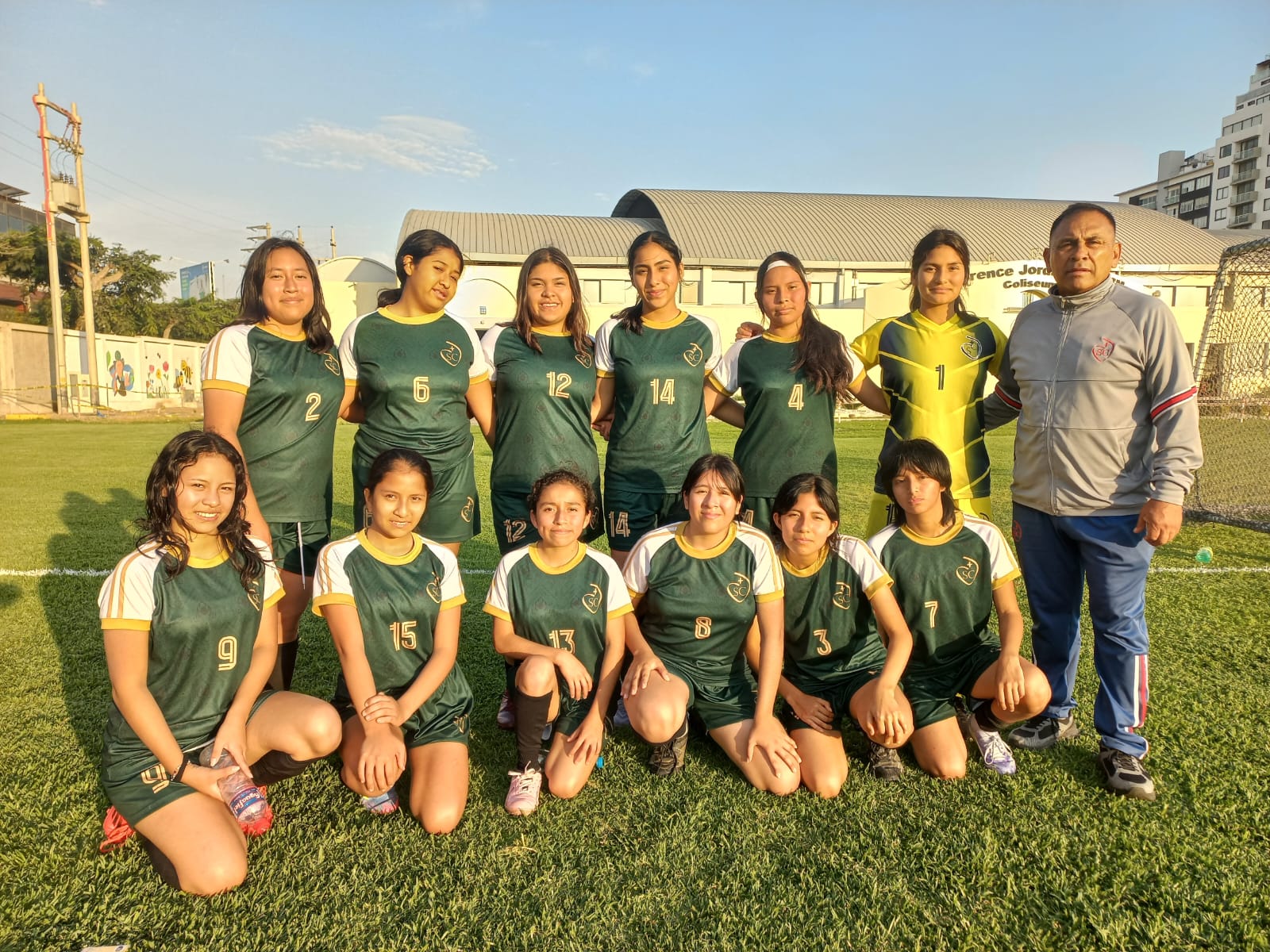 Equipo de fútbol femenino